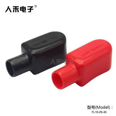耐高溫電瓶樁頭保護蓋定做 正負極軟塑保護套電瓶絕緣護罩