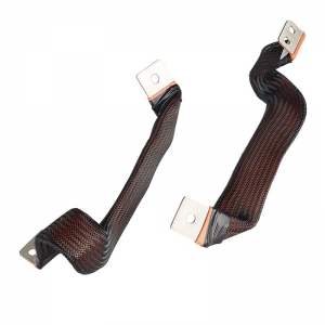 新能源電池 銅排軟連接 導電銅排銅箔配套絕緣連接母線(xiàn)紫銅熱縮